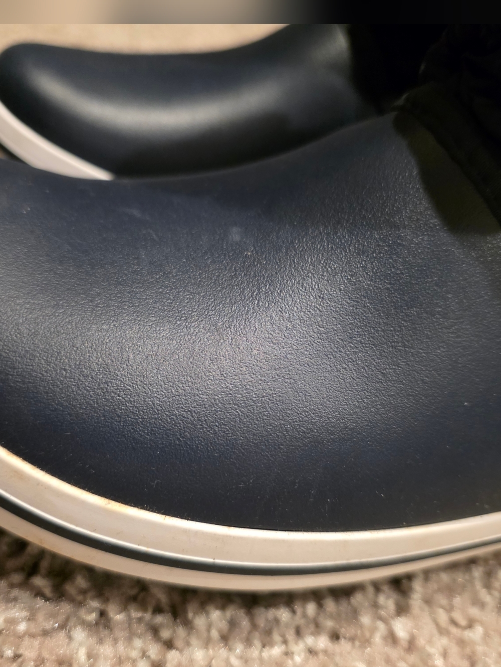 Crocs Women's Navy/White Winter Puff Boot (NWT) - Picture 5 of 10